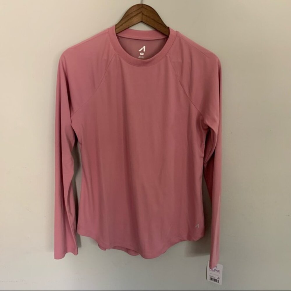 Alive medium active athletic top dusty pink